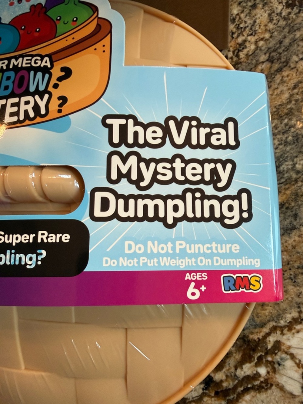 *VIRAL RARE* GIANT MEGA DUMPLING Rainbow Mystery Squishy Bun Dumpling 8LB ! - Picture 6 of 9